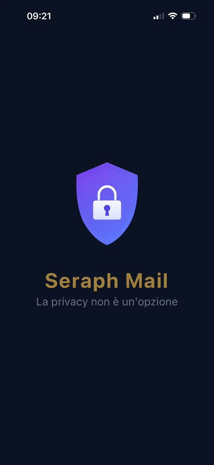 Seraph Mail — anteprima app